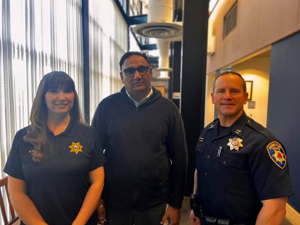 Raj Singh of the Roseville Police Department. Source: Roseville Police Department Facebook
